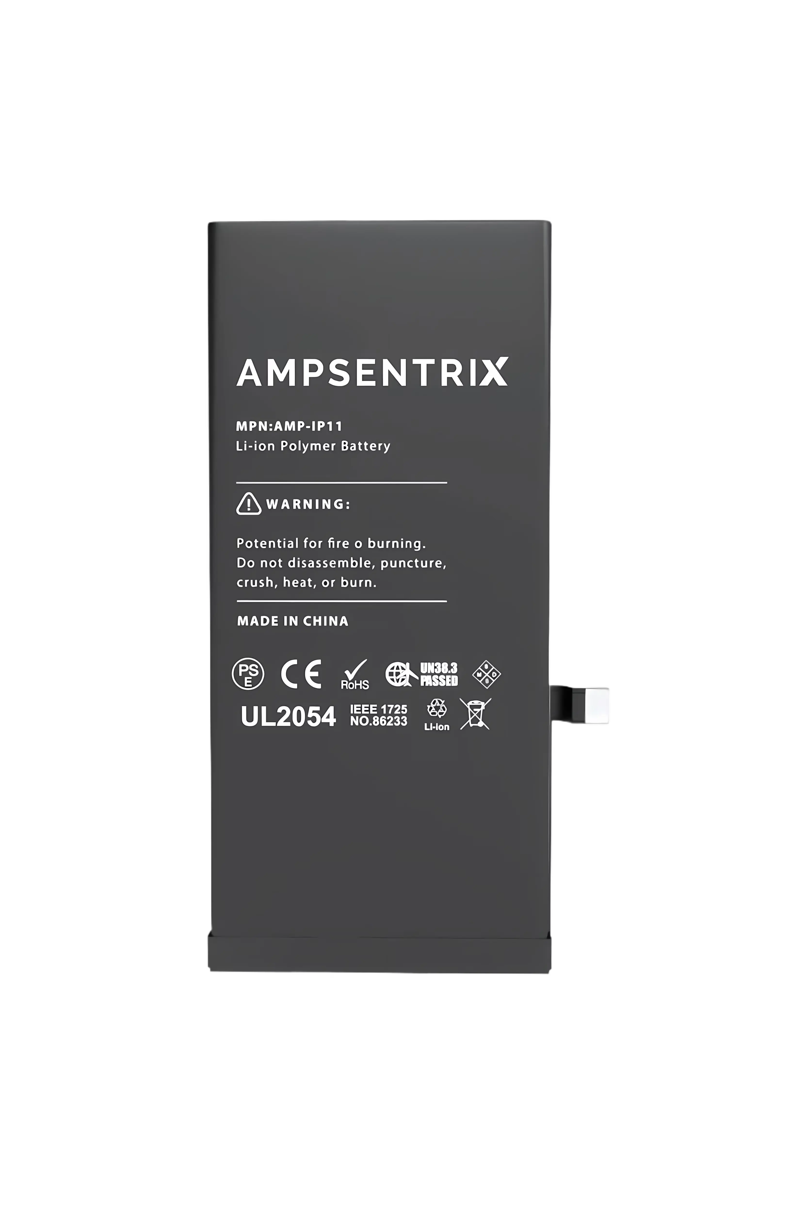 Batería AmpSentrix para iPhone 11 - vista 3