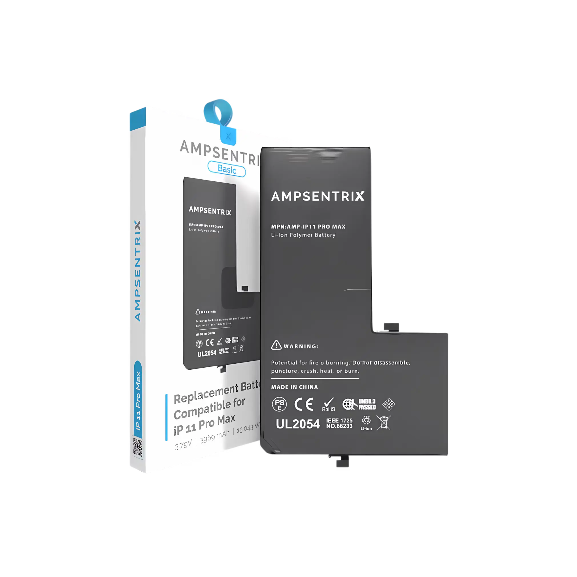 Batería AmpSentrix para iPhone 11 Pro Max