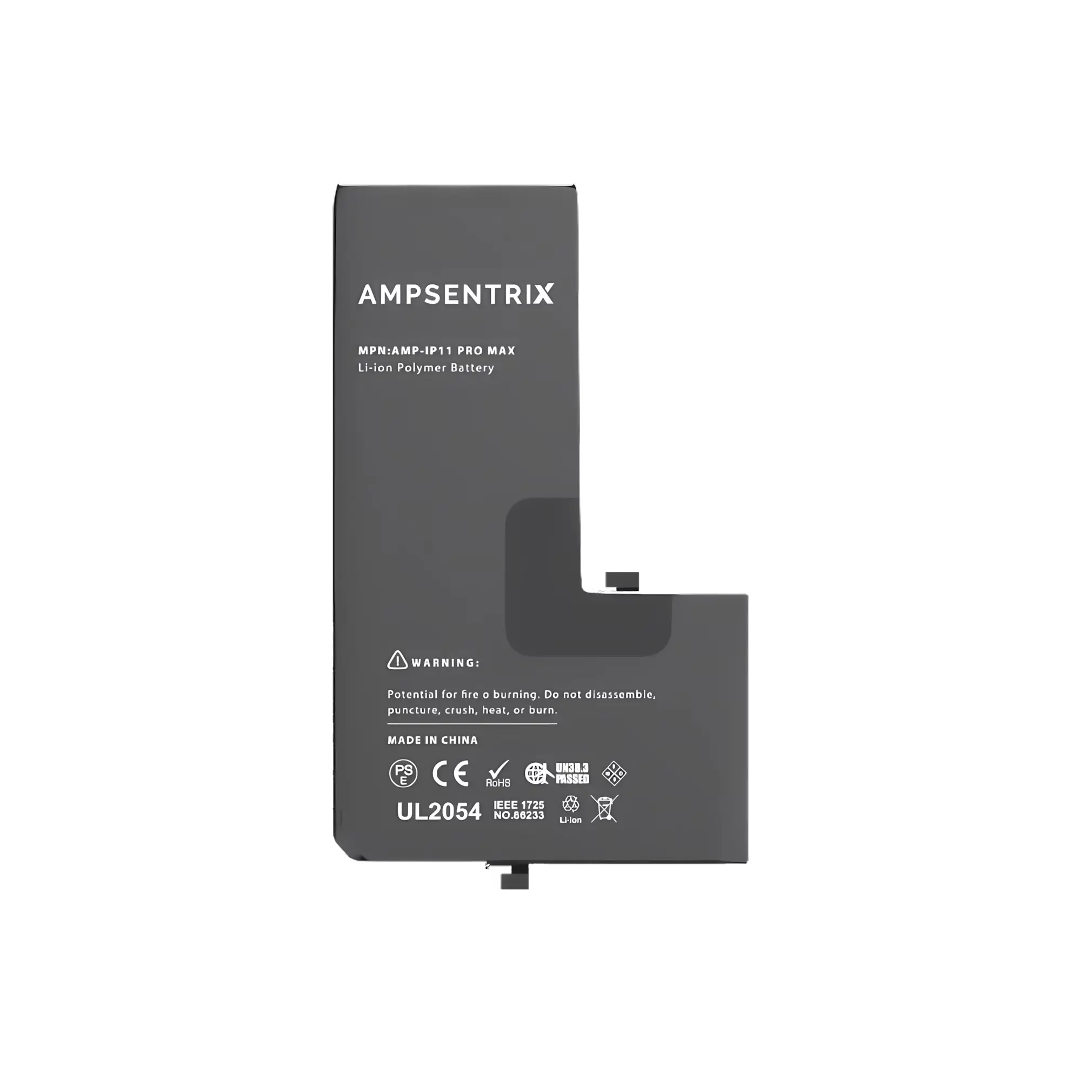 Batería AmpSentrix para iPhone 11 Pro Max - vista 3