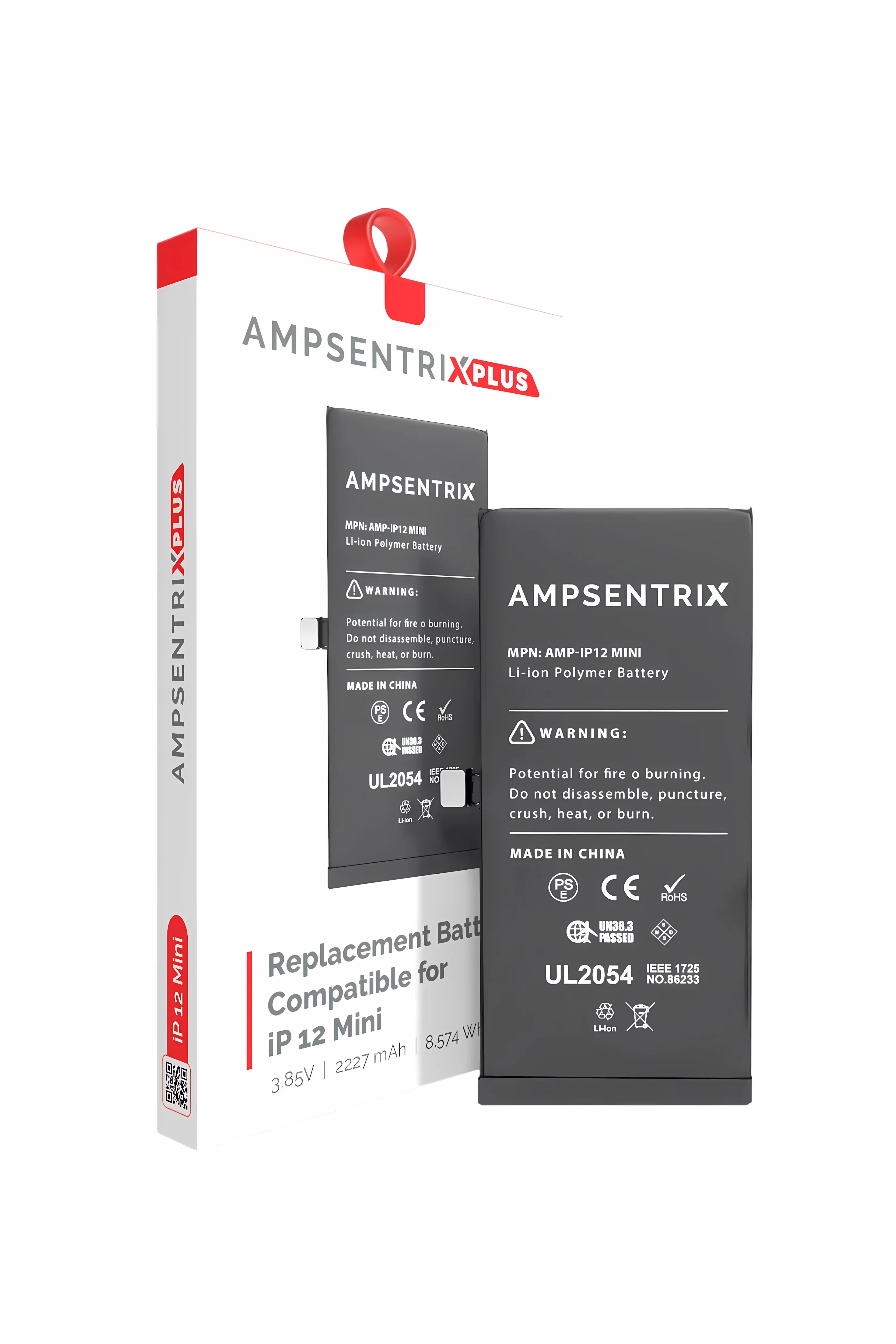Batería AmpSentrix para iPhone 12 mini