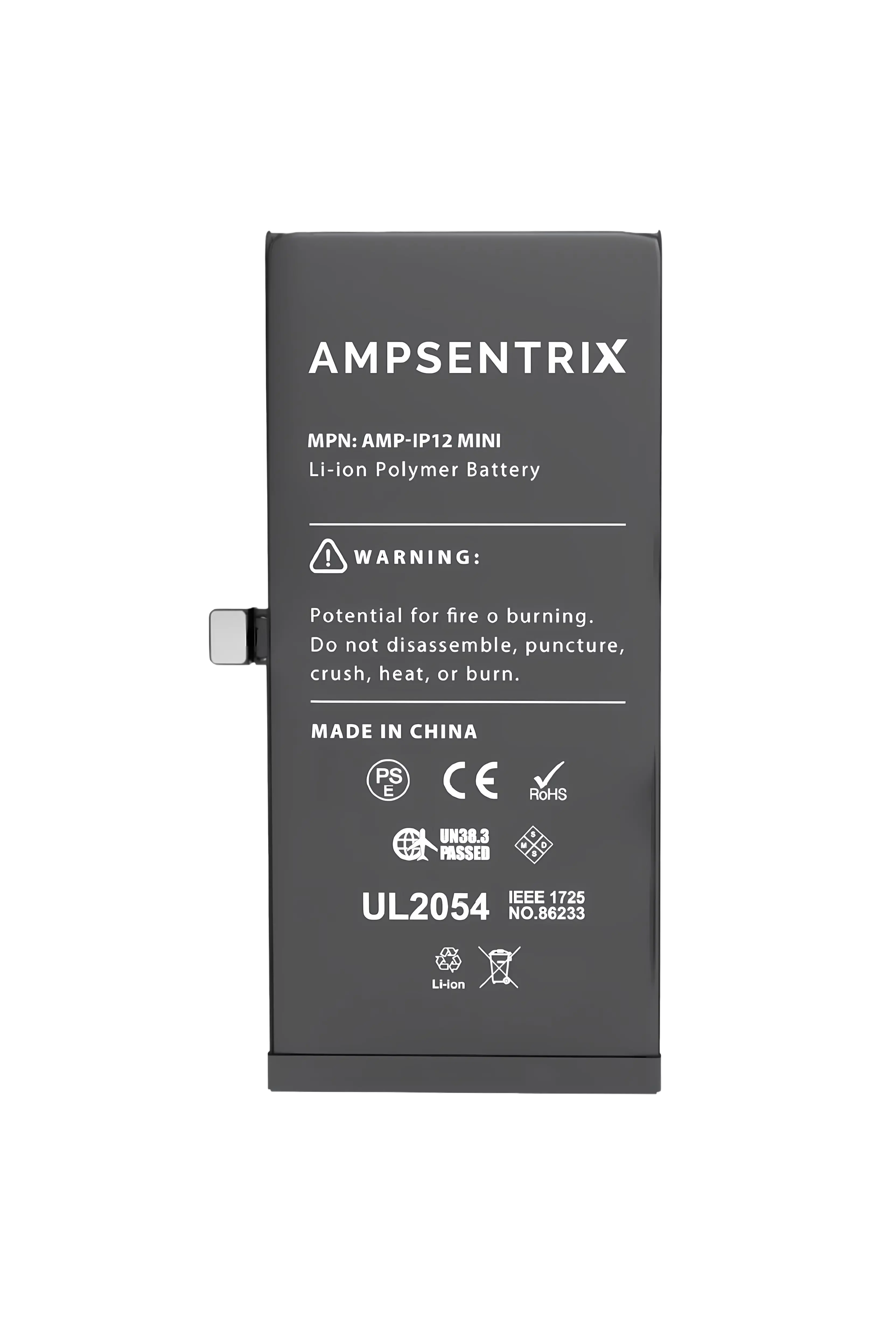 Batería AmpSentrix para iPhone 12 mini - vista 2