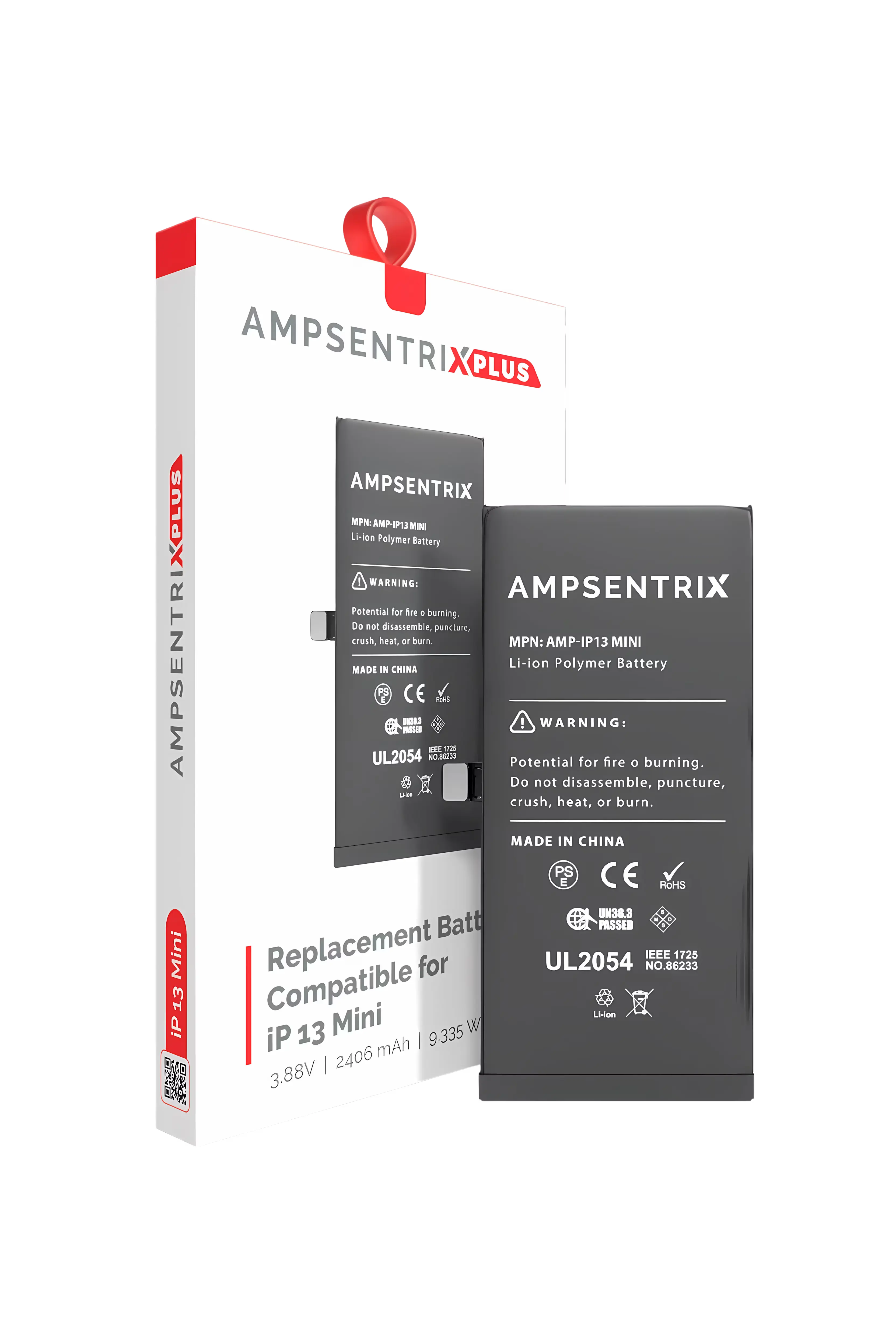 Batería AmpSentrix para iPhone 13 mini
