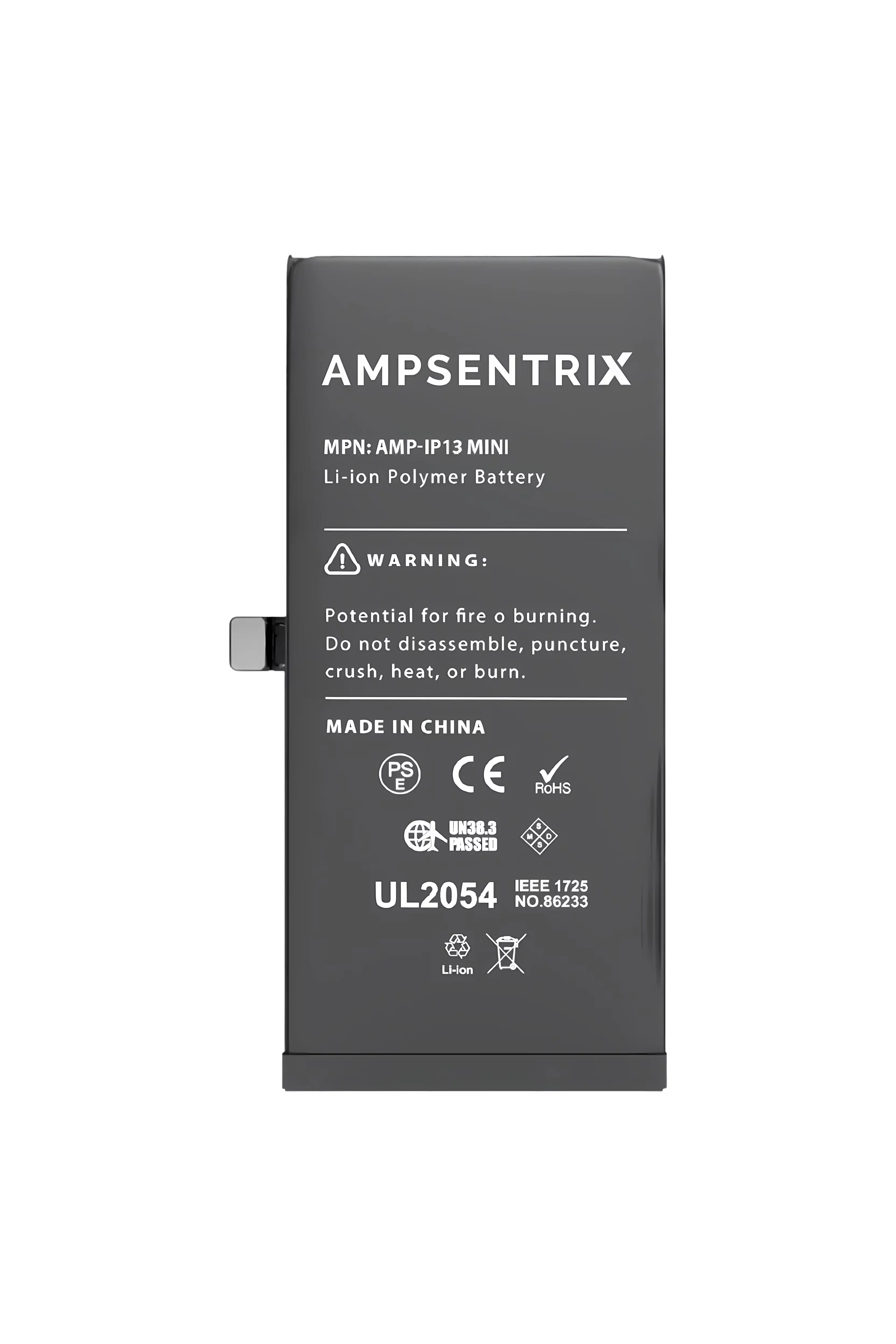 Batería AmpSentrix para iPhone 13 mini - vista 2