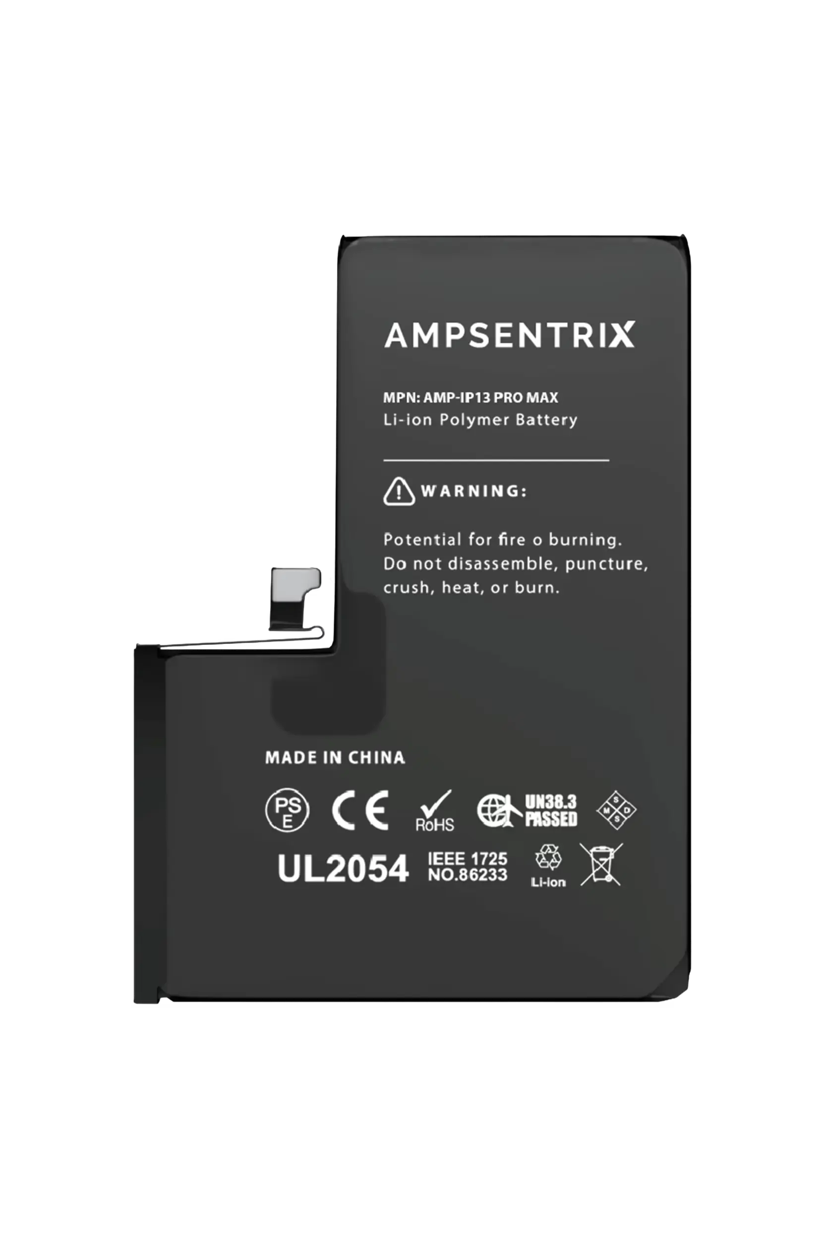 Batería AmpSentrix para iPhone 13 Pro Max - vista 2