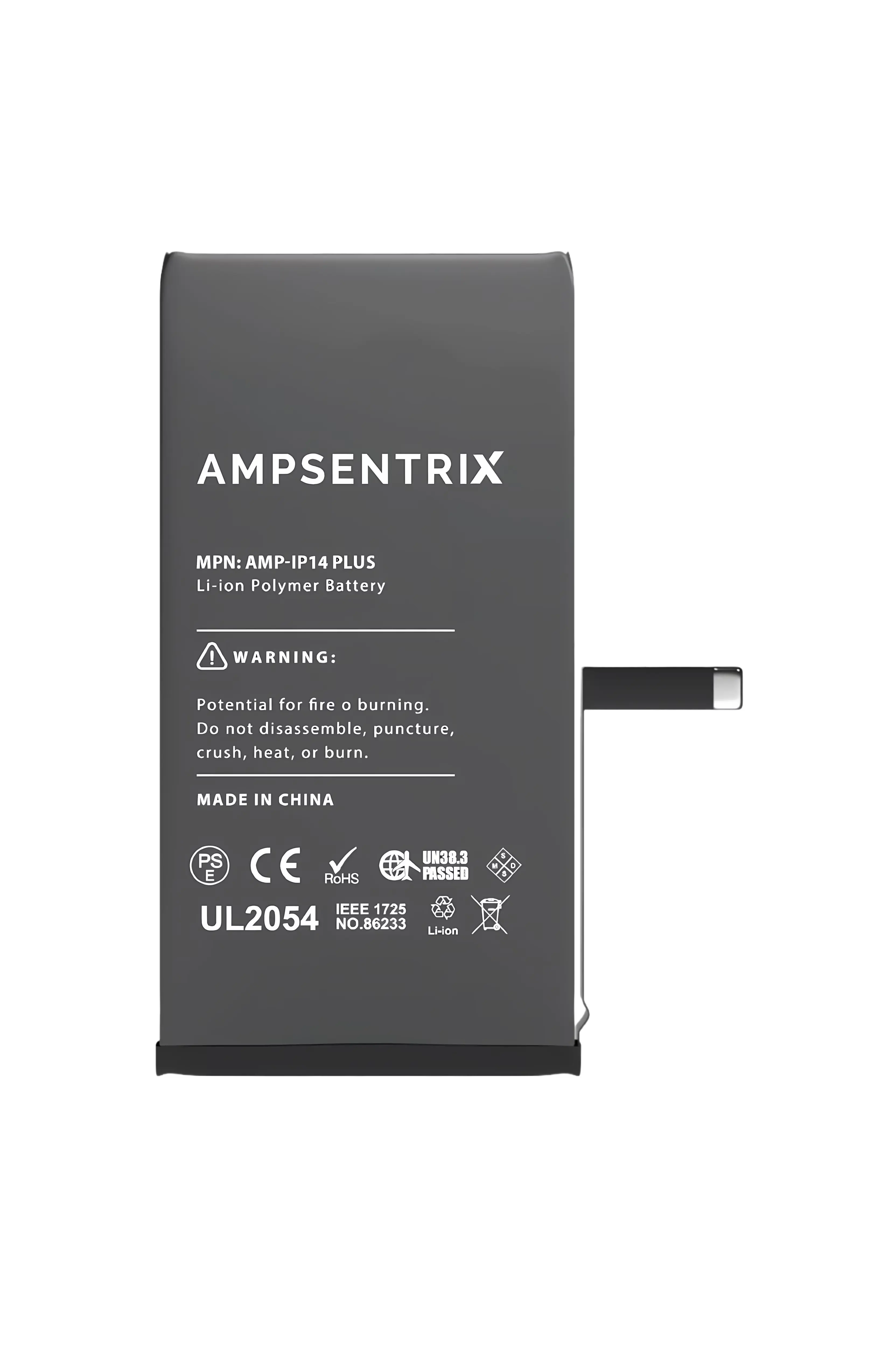 Batería AmpSentrix para iPhone 14 Plus - vista 2