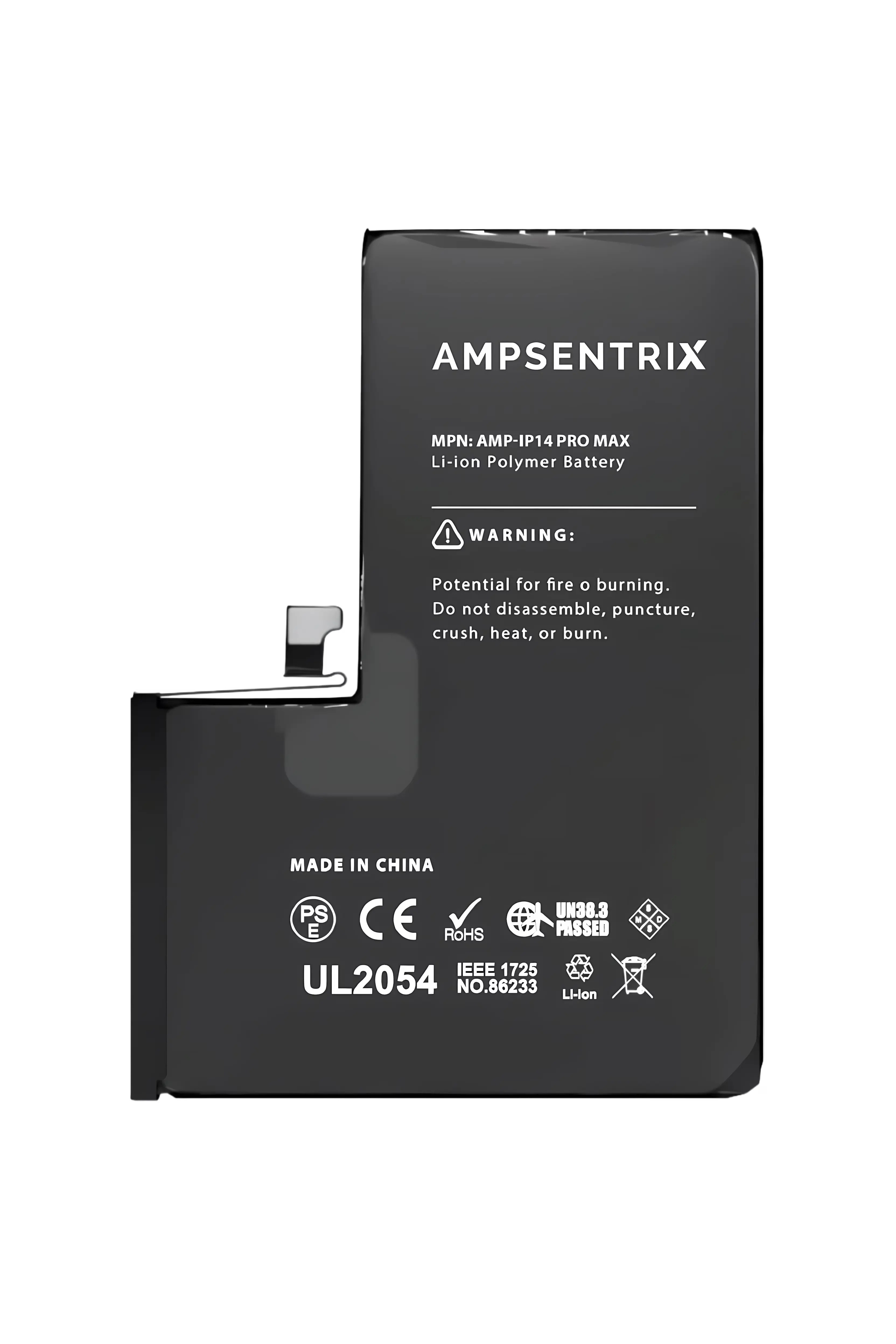 Batería AmpSentrix para iPhone 14 Pro Max - vista 2