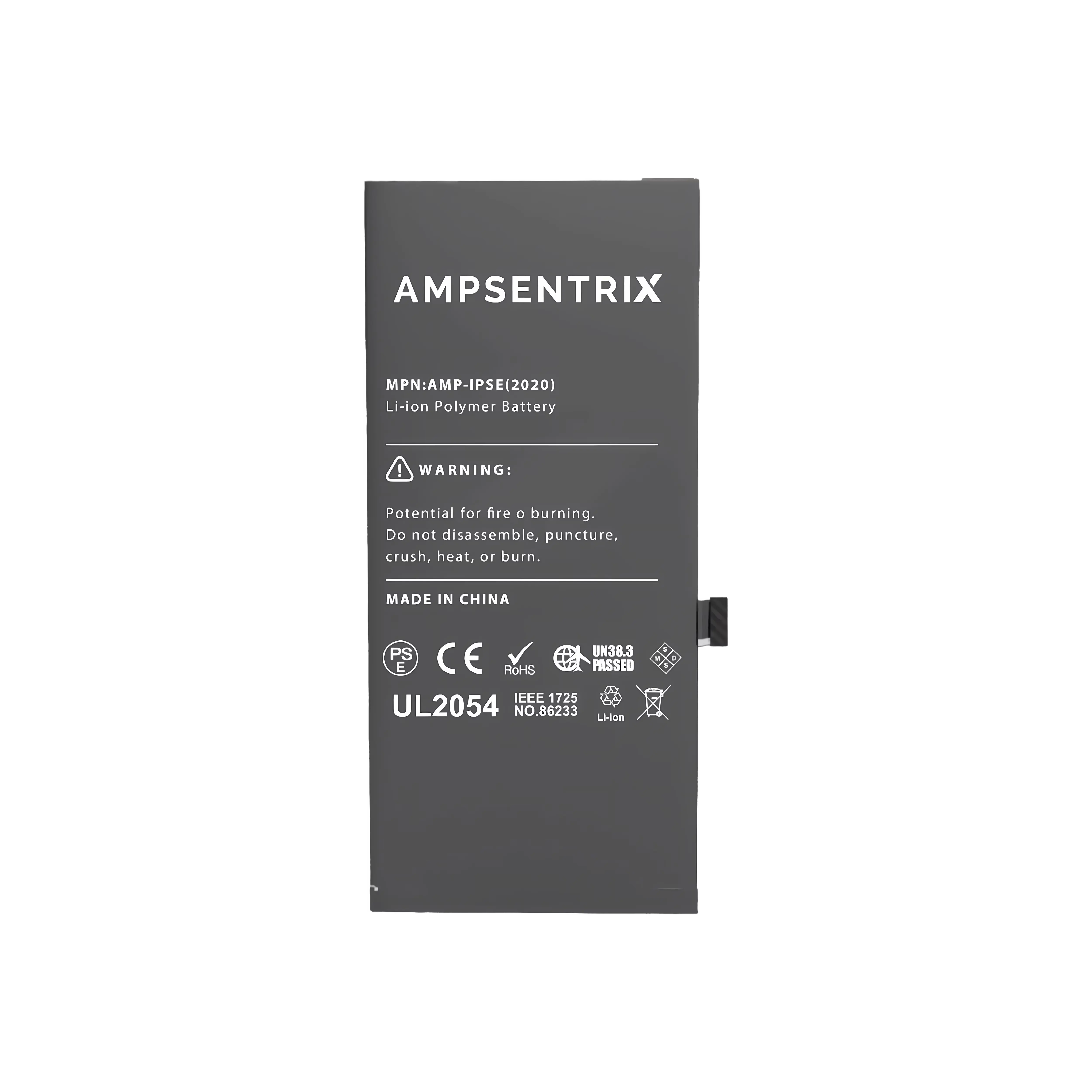 Batería AmpSentrix para iPhone SE (2020) - vista 3