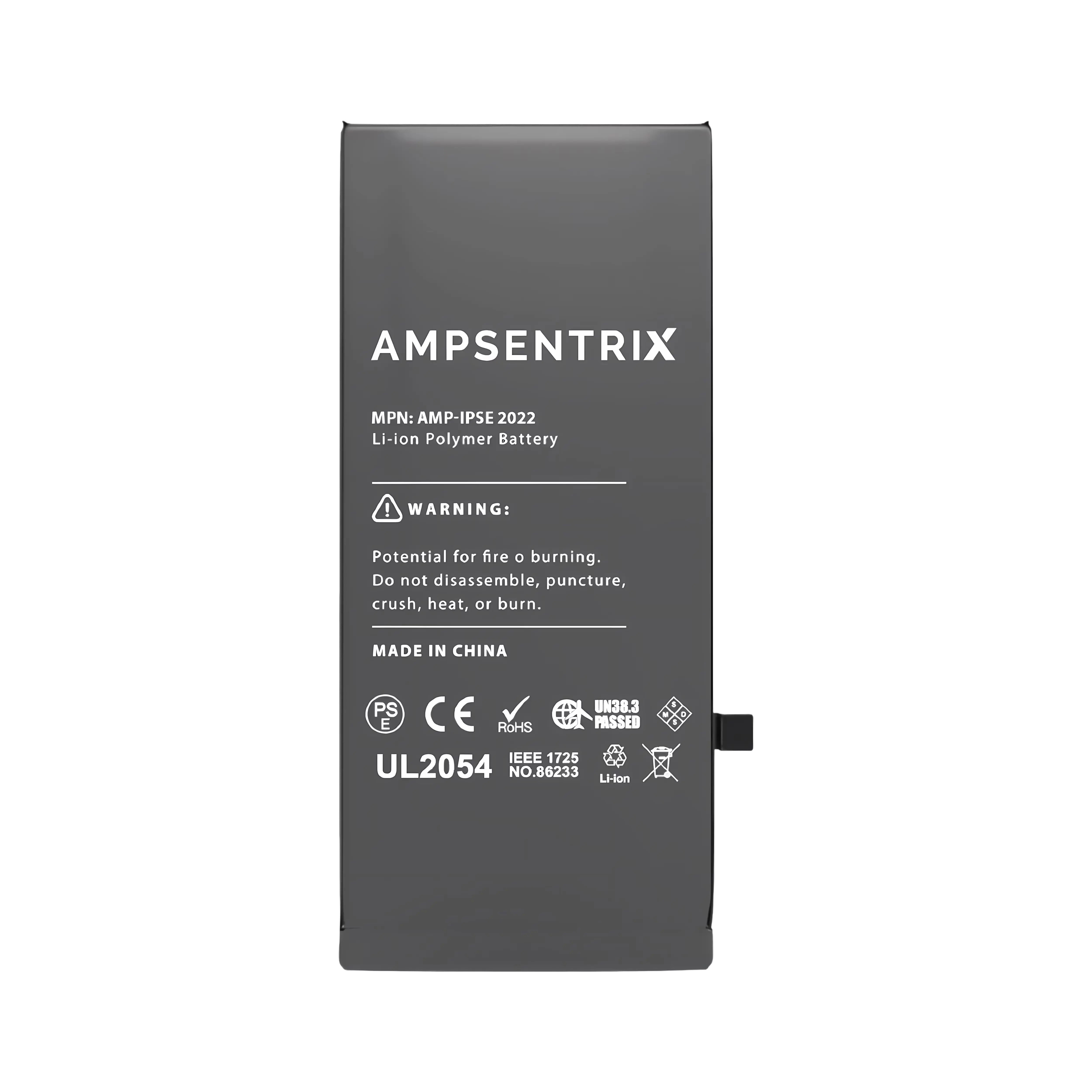 Batería AmpSentrix para iPhone SE (2022) - vista 2