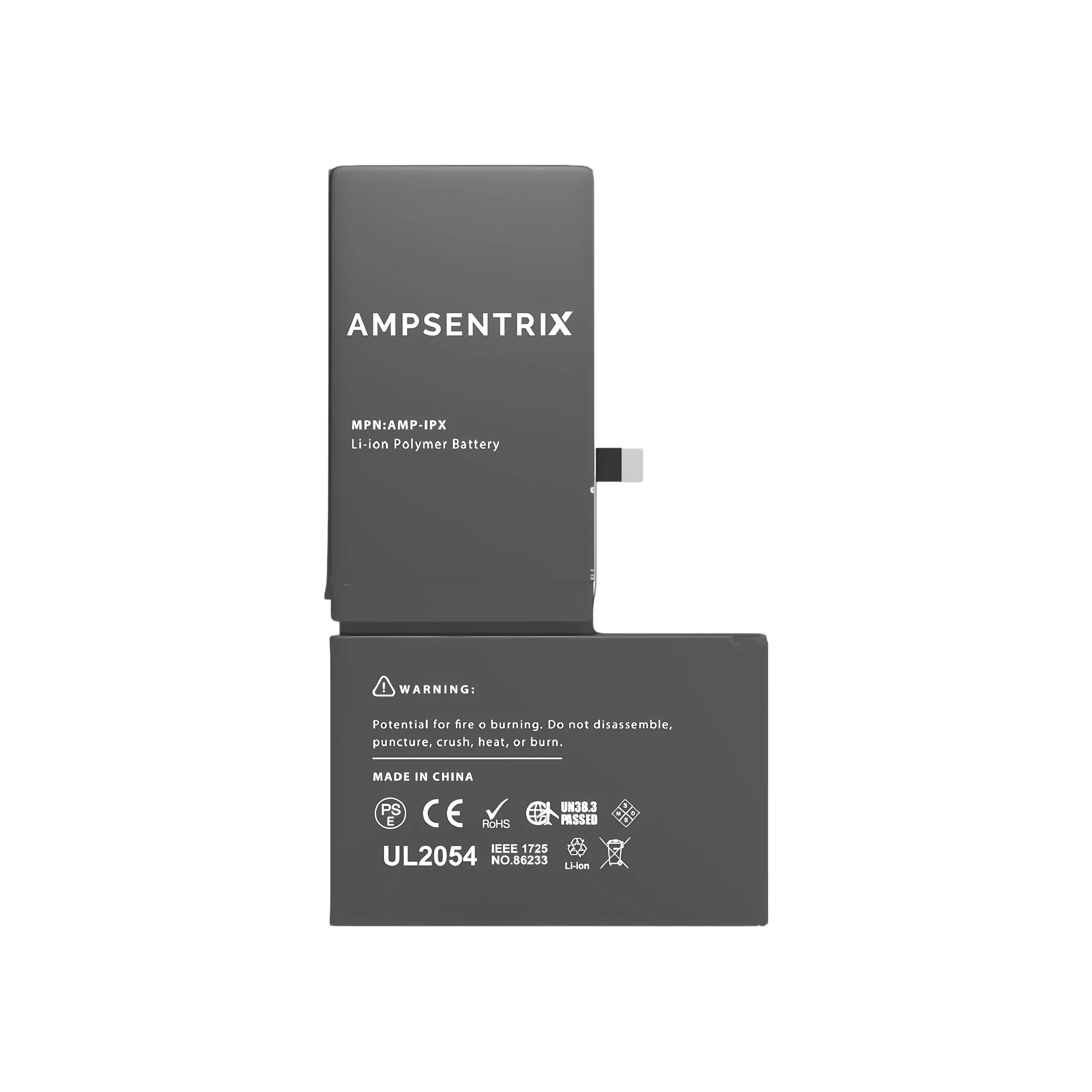 Batería AmpSentrix para iPhone X - vista 3